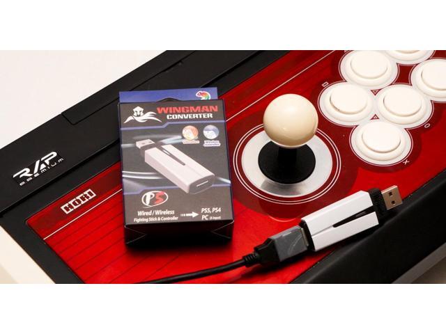Brook Gaming Wingman P5: P5 / P4 / PC Controllers Converter with Wireless & Wired Support, Vibration 6 Axis Motion, Turbo / Macro / Remap via...