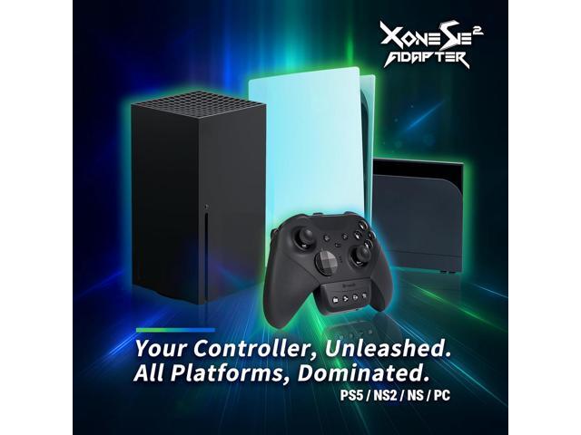 Brook Gaming Xone SE2 Compatible with Xbox Controller Adapter: Cross Play Converter for PS5 / NS 2 / PC Elite Series 2 Compatible Turbo / Remap...