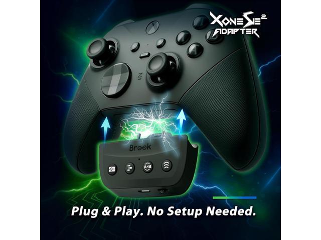 Brook Gaming Xone SE2 Compatible with Xbox Controller Adapter: Cross Play Converter for PS5 / NS 2 / PC Elite Series 2 Compatible Turbo / Remap...