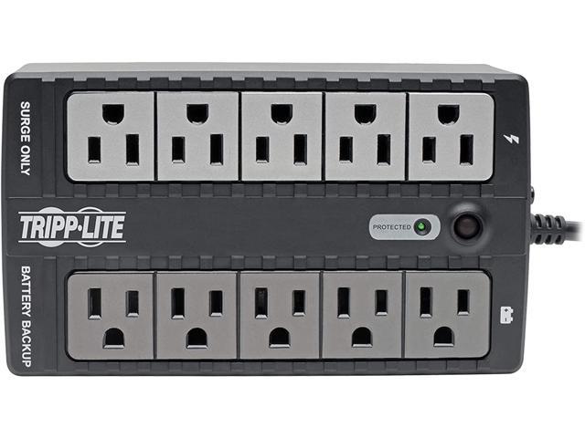 Tripp Lite 550VA UPS Desktop Battery Back Up, 8 Outlet, 300W 120V Standby, Ultra-Compact, USB
