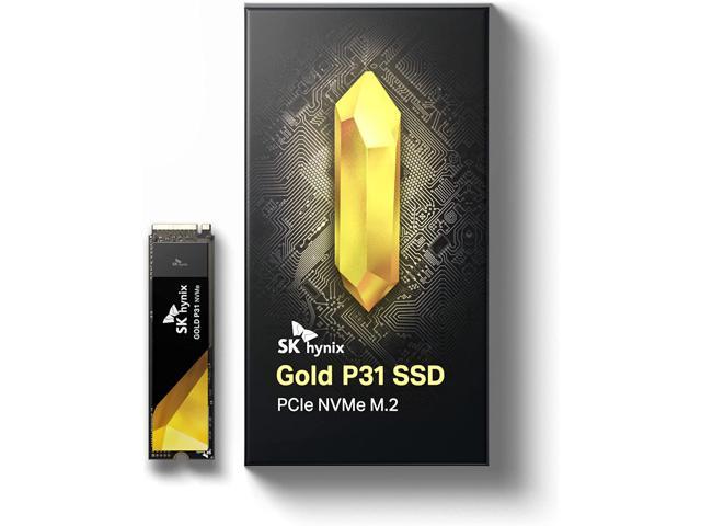 SK hynix Gold P31 500GB PCIe NVMe Gen3 M.2 2280 Internal SSD Up to 3500MB/S Compact M.2 SSD Form Factor SK hynix SSD Internal Solid State.