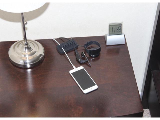 Heaviest Cable Organizer on the Market! Compact and Weighted Desktop Cord Holder and Cable Organizer, Eco-Friendly Silicone, No Bad Smell, Bundled...