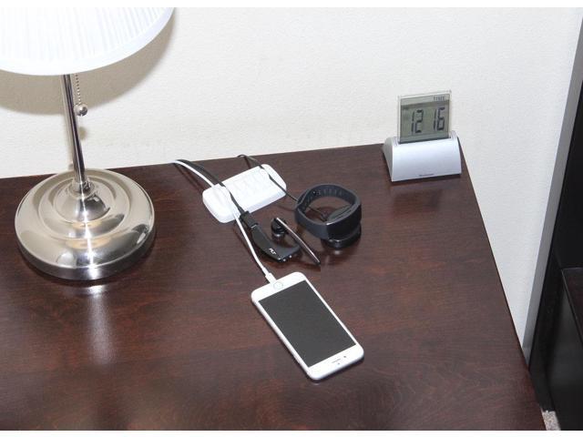 Heaviest Cable Organizer on the Market! Compact and Weighted Desktop Cord Holder and Cable Organizer, Eco-Friendly Silicone, No Bad Smell, Bundled...