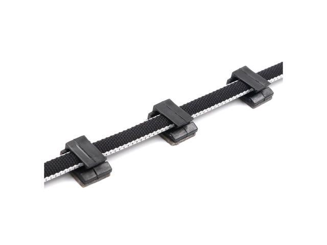 Mini Cable Clips 3M Adhesive, Multipurpose Cord and Wire Organizer for Cable Management Mini, 9.5mm Wide, 100 Pack - 100 Pack Bundled with 10 Bonus...