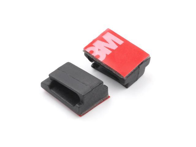 Mini Cable Clips 3M Adhesive, Multipurpose Cord and Wire Organizer for Cable Management Mini, 9.5mm Wide, 100 Pack - 100 Pack Bundled with 10 Bonus...