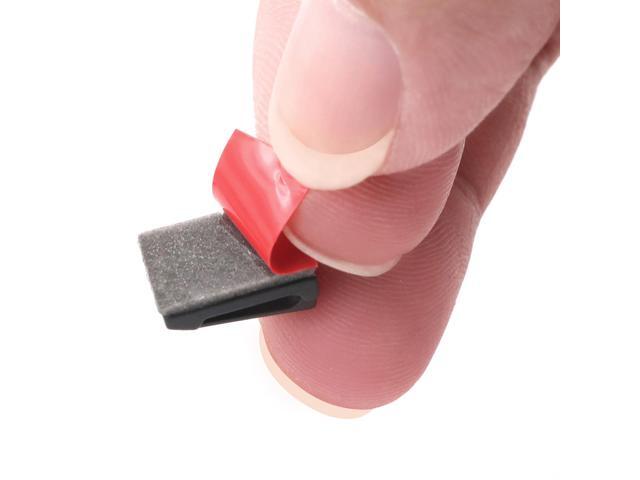 Mini Cable Clips 3M Adhesive, Multipurpose Cord and Wire Organizer for Cable Management Mini, 9.5mm Wide, 100 Pack - 100 Pack Bundled with 10 Bonus...