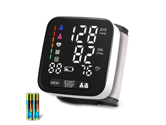 Wrist Blood Pressure Monitor, Tovendor Home Automatic Digital Blood Pressure Machine with 2 AAA Battery and Portable Carrying Case