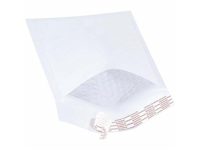 supplyhut 500 #000 4x8 White Kraft Paper Bubble Padded Envelopes Mailers Shipping Case 4''x8''