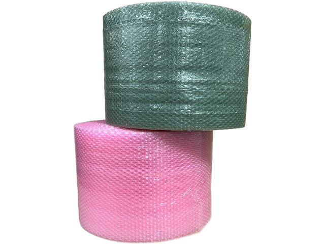 3/16' SH Small Bubble Cushioning Padding Roll x 400' x 12' Wide 400FT Perf 12'