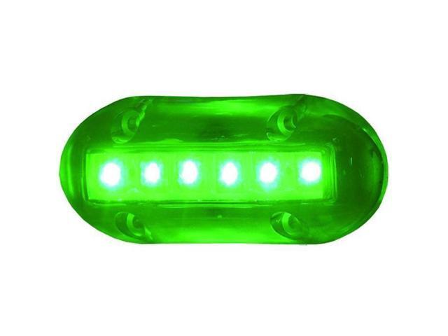 GREEN UNDERWATER SURFACE MOUNT LED