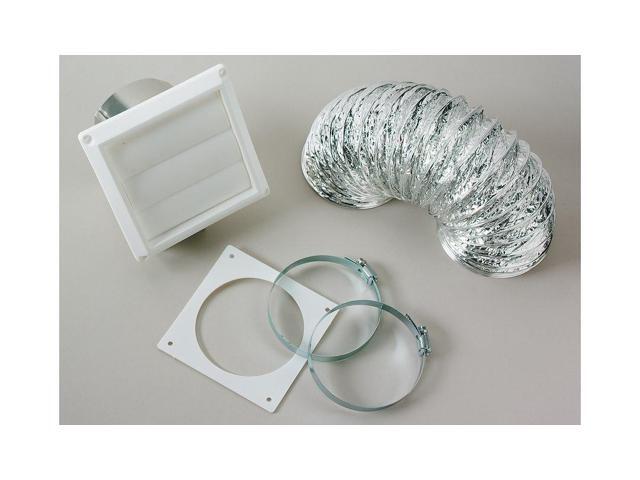 4' VENT KIT W/LOUVERED CO