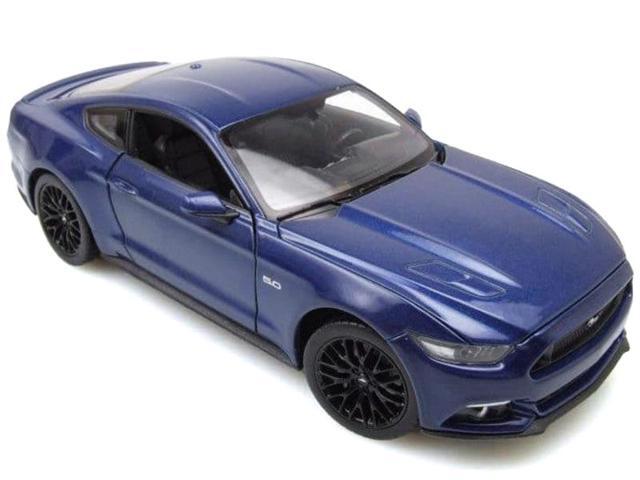 2015 Ford Mustang GT 5.0 Blue Metallic 'NEX Models' Series 1/24 Diecast Model Car by Welly