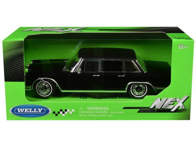 1963 Mercedes-Benz 600 Black 'NEX Models' Series 1/24 Diecast Model Car by Welly