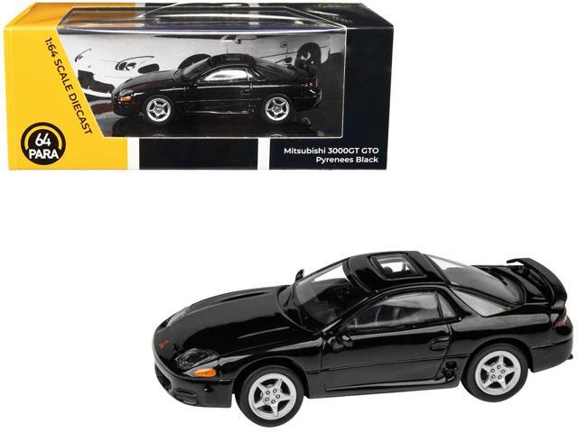 Mitsubishi 3000GT GTO Pyrenees Black with Sunroof 1/64 Diecast Model Car by Paragon Models