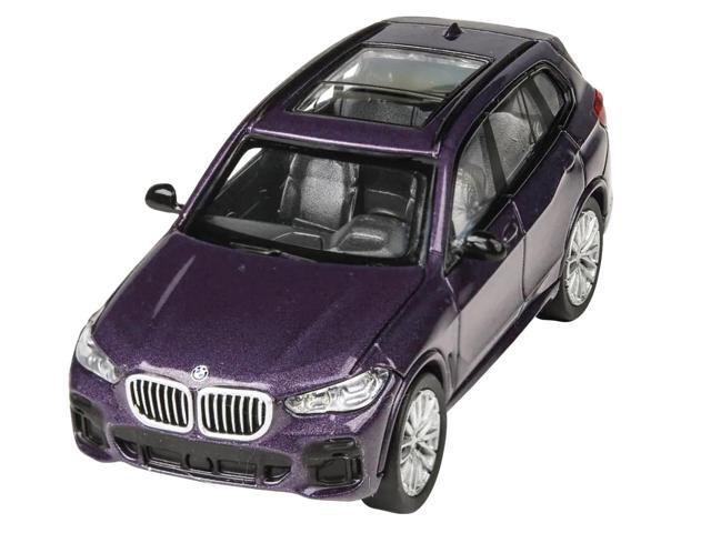 2018 X5 Daytona Violet Metallic with Sunroof 1/64 Diecast Model Car by Paragon Models