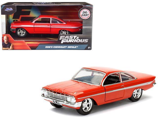 Dom's Chevrolet Impala Red Fast & Furious F8 'The Fate of the Furious' Movie 1/32 Diecast Model Car by Jada
