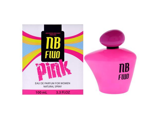 Fluo Pink by New Brand for Women - 3.3 oz EDP Spray