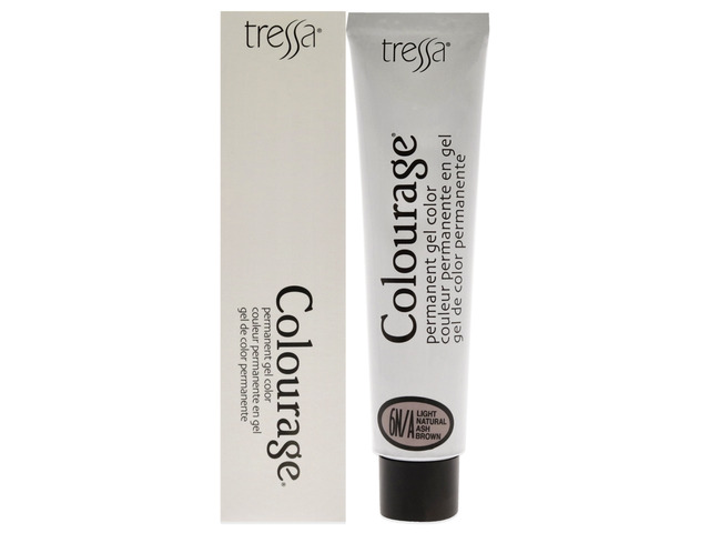 Colourage Permanent Gel Color - 6NA Natural Ash by Tressa for Unisex - 2 oz Hair Color