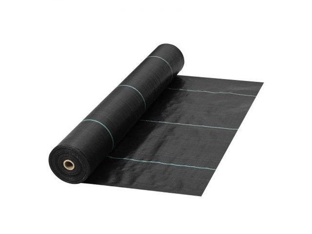 Vevor Woven Ground Cover Weed Barrier 5.8oz Landscape Fabric 4'x 300' Garden Mat