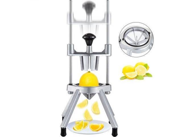 VEVOR Lime Slicer Wedger Cutter 6 Section Fruit Vegetable Lemon Slicer Food Chopper