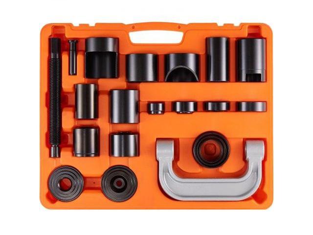 Ball Joint Press Kit, 21 pcsTool Kit, C-press Ball joint Remove and Install Tools, for Most 2WD and 4WD Cars, Heavy Duty Ball Joint Repair Kit for...