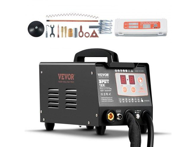 VEVOR Spot Welder Dent Puller 3KW Stud Welder Dent Repair Kit with 2 Welding Gun