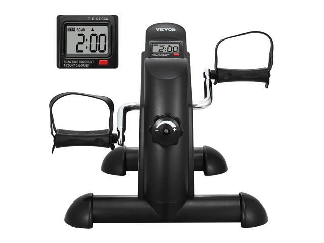 Under Desk Bike Pedal Exerciser Portable Mini Exercise Bike for Arm Leg Exercise