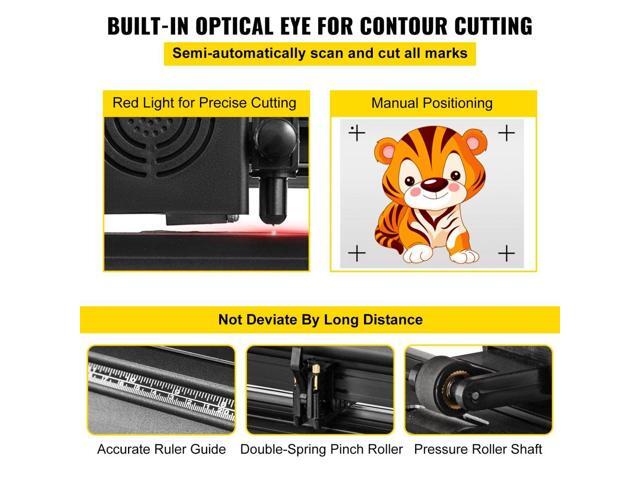 VEVOR 53' Vinyl Cutter Plotter Sign Cutting Machine Optical Eye Signmaster