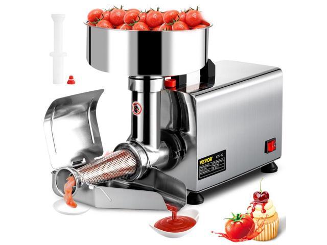 VEVOR Electric Tomato Strainer Tomato Milling Machine Stainless Steel Tomato Grinder