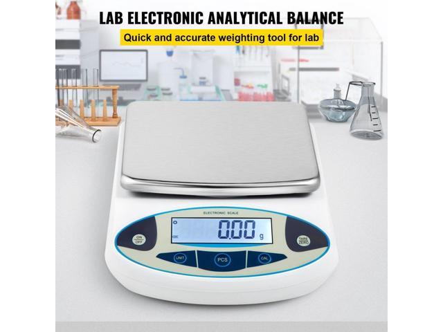 Vevor Lab Analytical Balance Digital Precision Scale 5000gx0.01g High Precision