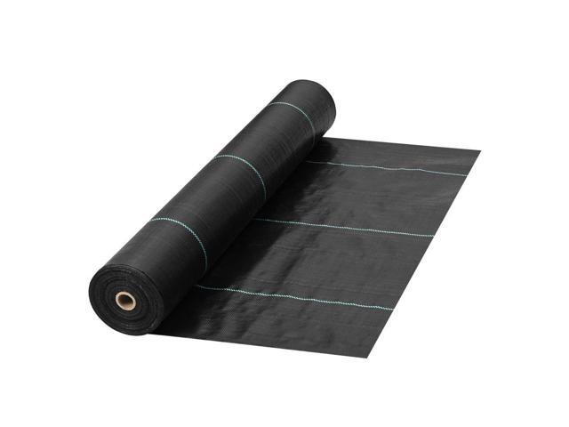Weed Barrier, 5.8oz Landscape Fabric, 3ft x 300ft Cover Mat Heavy Duty Woven Grass Control Geotextile for Garden, Patio, Black