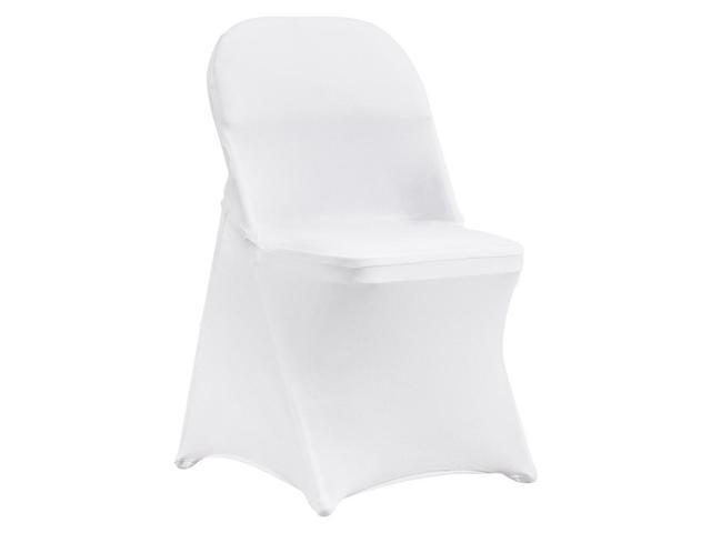 Stretch Spandex Folding Chair Covers, Universal Fitted Chair Cover, Removable Washable Protective Slipcovers, for Wedding, Holiday, Banquet, Party,...