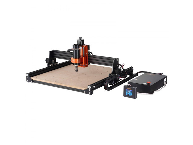 VEVOR CNC Router Machine, 300W, 3 Axis GRBL Control Wood Engraving Carving Milling Machine Kit, 400 x 400 x 75 mm / 15.7 x 15.7 x 2.95 in Working...