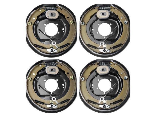 VEVOR Electric Trailer Brake Assembly, 12' x 2', 2 Pairs Self-Adjusting Electric Brakes Kit for 7000 lbs Axle, 5-Hole Mounting, Backing Plates for...