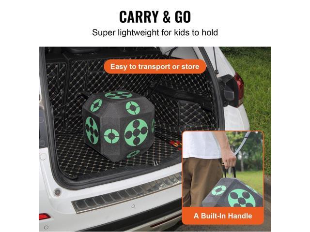 Archery Target, 15'x15' All-side Shotting Archery Arrow Target, Outdoor Portable Archery Target with Carry Handle, Easy Arrow Removal, Great...