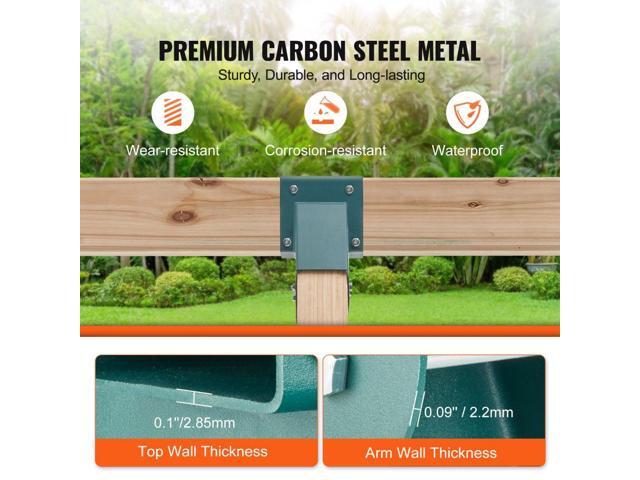 A-Frame Middle Swing Set Brackets, Heavy Duty Carbon Steel Swing Set Hardware with Mounting Hardware, DIY Swing Set Bracket Swing Set Kit for 4x4...