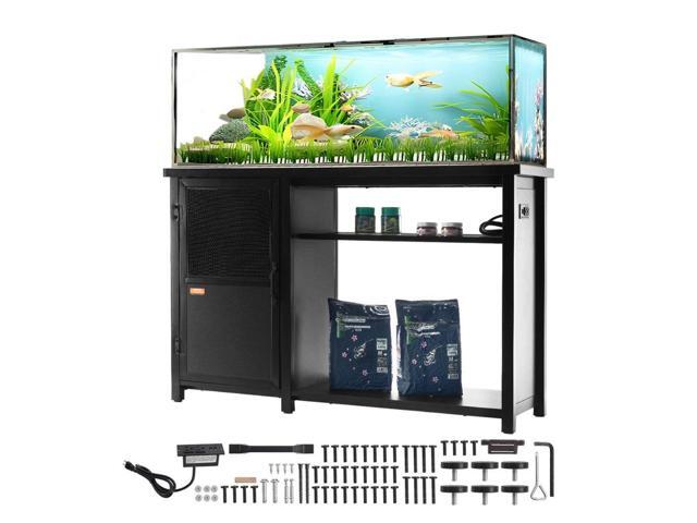 VEVOR Aquarium Stand, 75 Gallon Fish Tank Stand, 52 x 19.7 x 32.3 in Steel and MDF Turtle Tank Stand, 626 lbs Load Capacity, Reptile Tank Stand...