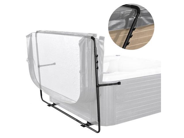 Hot Tub Cover Lift, Spa Cover Lift, Height 31.5' - 41.3' Width 53' - 92.5' Adjustable, Installed at the Bottom on One Side, Suitable for Various...