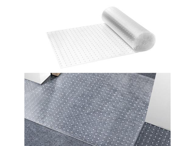 VEVOR Carpet Protector for Pets, 24' x 12' PVC Scratch-Proof Cat Carpet Protector for Doorway, Anti-Slip Cat Scratch Protector Mat, Easy to Cut...