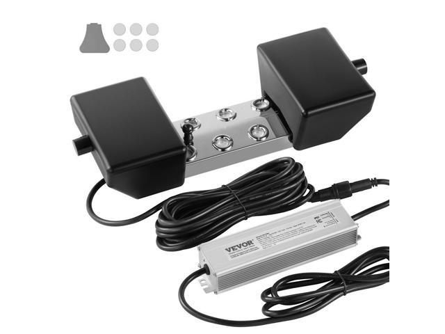 VEVOR Ultrasonic Mist Maker 6 Head, 4500mL/H Ultrasonic Fogger, Mist Maker with 165W IP67 Waterproof Power Supply, Buoy, Replacement Discs, for...