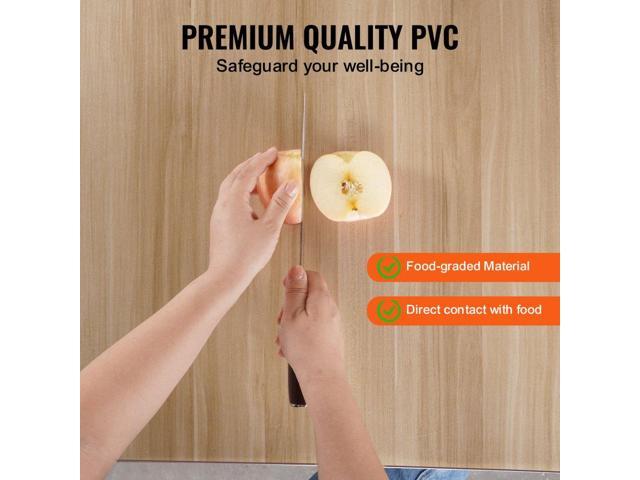 Plastic Table Cover, 36 x 60 Inch 1.5 mm Thick Frosted Table Protector, Rectangle PVC Desk Mat, Waterproof & Easy Cleaning Desk Pad Tablecloth, for...