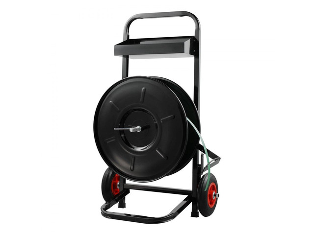 VEVOR Strapping Dispenser Banding Cart for PET/PP Strapping Roll 8' Core Size