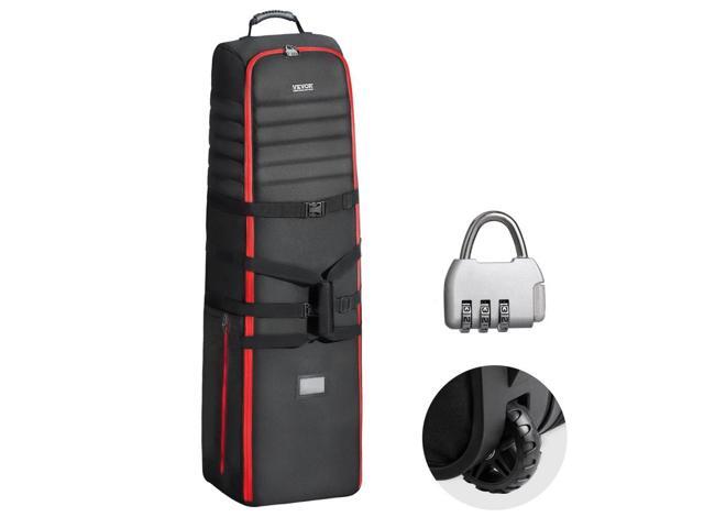 VEVOR Golf Club Travel Bag Golf Luggage Case Cover with Wheels 1000D Nylon