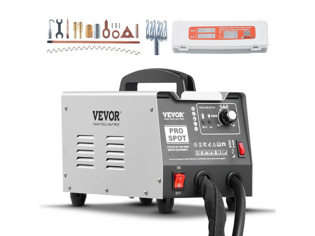 VEVOR Stud Welder Dent Repair Kit Spot Welding Dent Puller Machine with 7 Modes