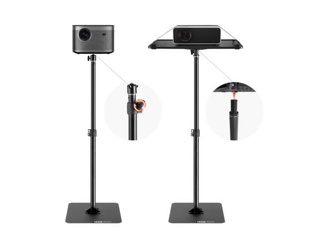 VEVOR Projector Stand, Projector Floor Stand Adjustable Height from 30.3 to 63.4 in, DJ Equipment, Projector Mount with Tray, Ideal for Outdoor...