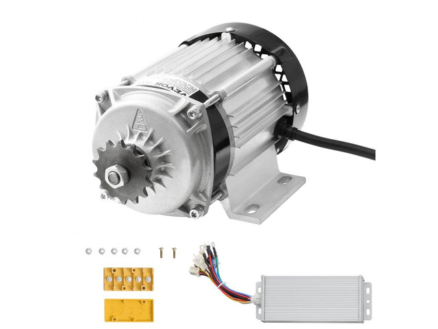 750W Electric Brushless DC Motor Kit - 48V 2700rpm Motor with Upgraded Speed Controller for Go Karts E-Bike Motorcycle Scooter