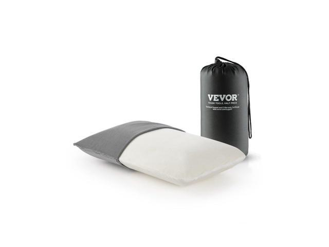 VEVOR Camping Pillow Lightweight Portable Travel Pillow Memory Foam & Washable Cover