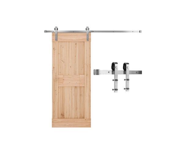 6.6FT Sliding Barn Door Hardware Kit, 330 LBS Weight Capacity, Compatible with 36 to 40 Inches Width & 1-3/8 to 1-3/4 Inches Thickness Single...