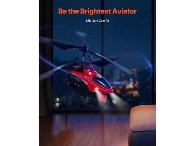 RC Helicopter, 2.4GHz Flying Remote Control Helicopter with Shooting Mode, 3.5 Channel RC Airplane for Kid, Altitude Hold, One-Key Takeoff/Landing...