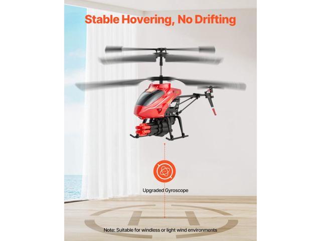 RC Helicopter, 2.4GHz Flying Remote Control Helicopter with Shooting Mode, 3.5 Channel RC Airplane for Kid, Altitude Hold, One-Key Takeoff/Landing...